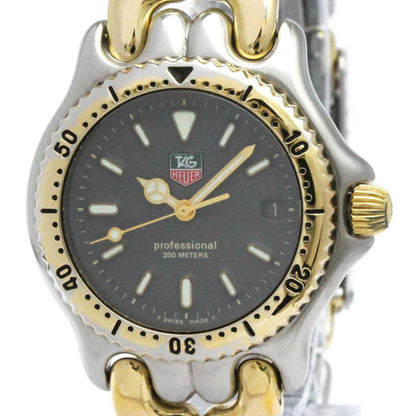 Tag Heuer Sel Professional · Steel & Gold