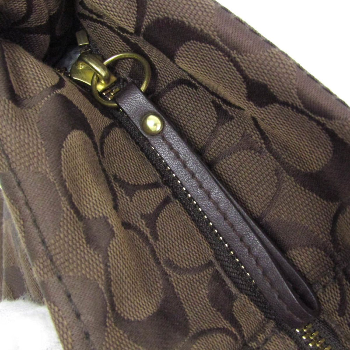 Coach Signature · Canvas & Leather Crossbody