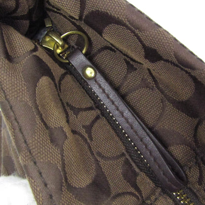 Coach Signature · Canvas & Leather Crossbody