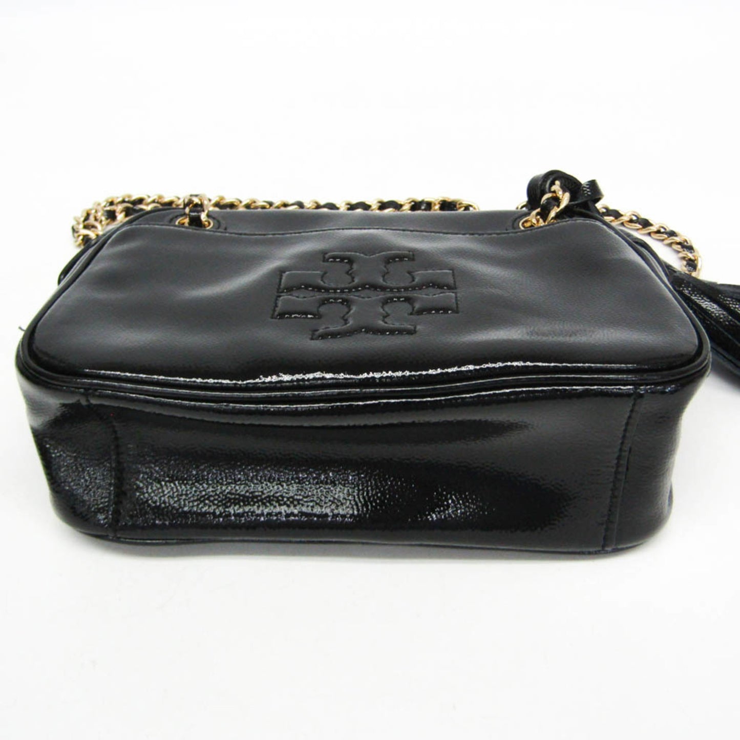 Tory Burch · Chain Shoulder · Enamel Leather