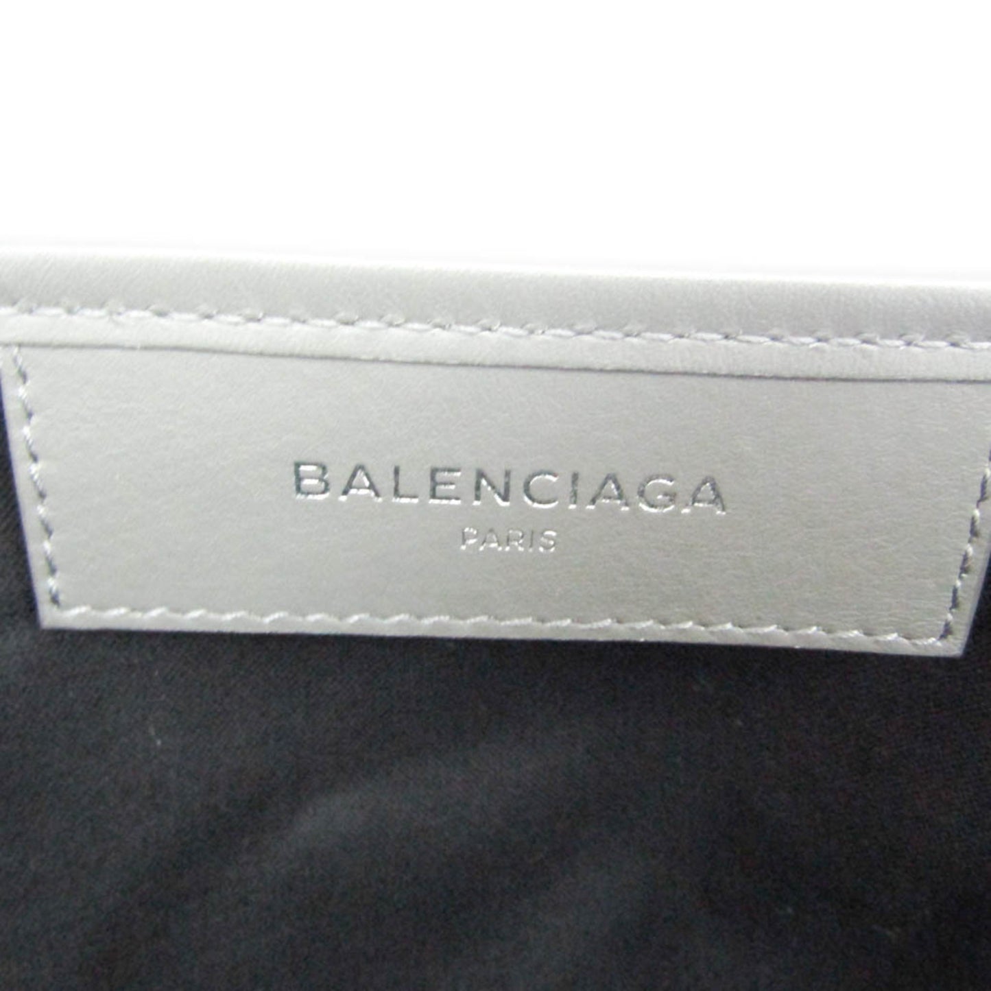 Balenciaga Navy Cabas · Canvas & Leather