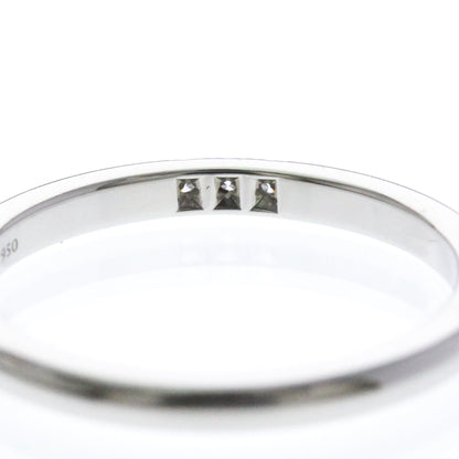 Tiffany Forever · Platinum · 3 Diamond Band · Size 6 (EU 55)