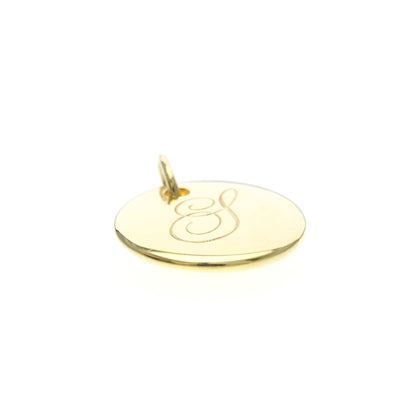 Tiffany Notes Letter Y · 18K Yellow Gold