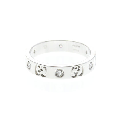 Gucci Icon · Diamond · 18K White Gold