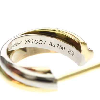 Cartier Trinity · Tri-Gold Hoop Earrings
