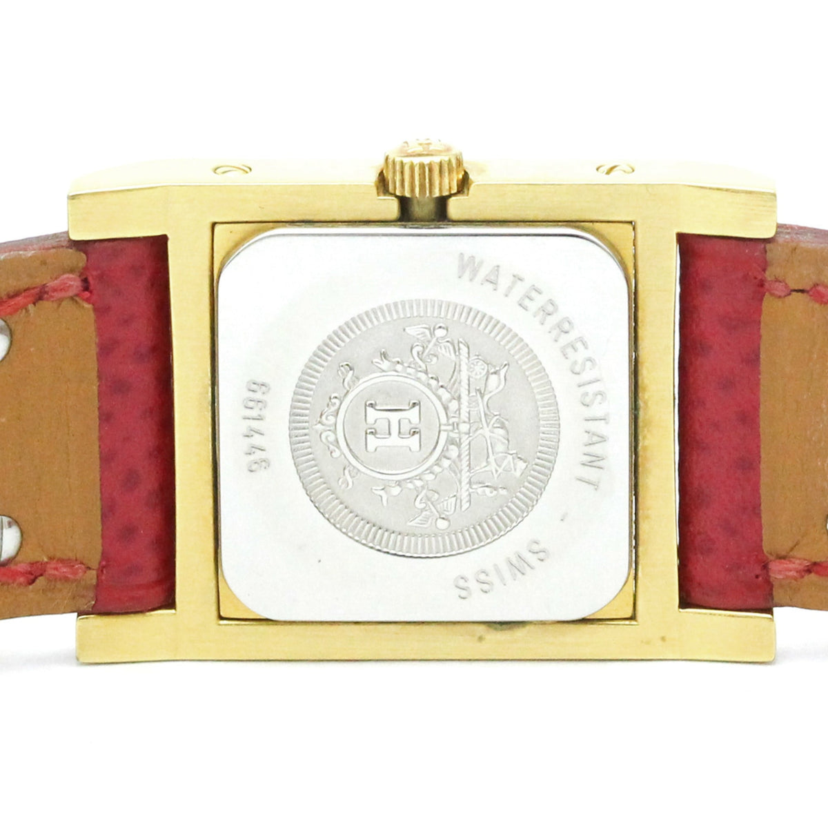 Hermes Medor · Gold Plated · Leather