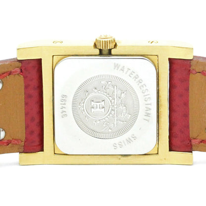 Hermes Medor · Gold Plated · Leather