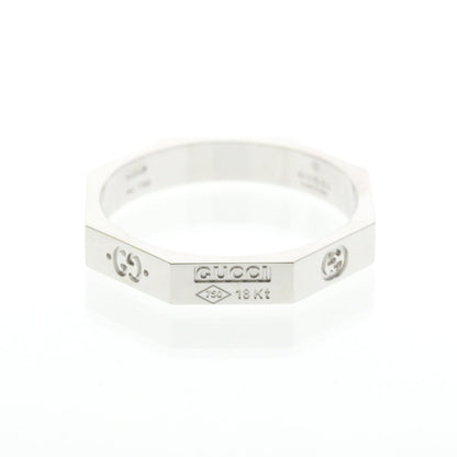 Gucci Octagonal Ring · 18K White Gold