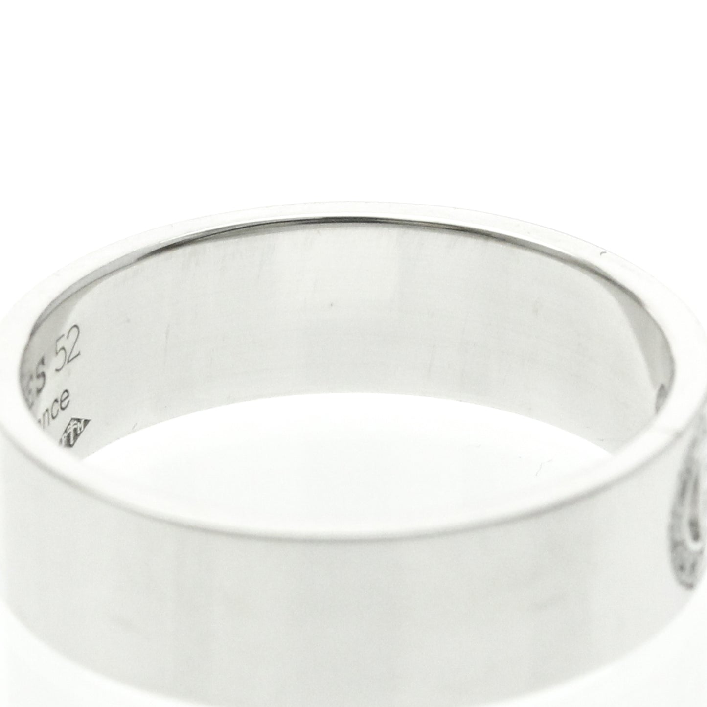 Hermès H d'Ancre · 18K White Gold · Diamond