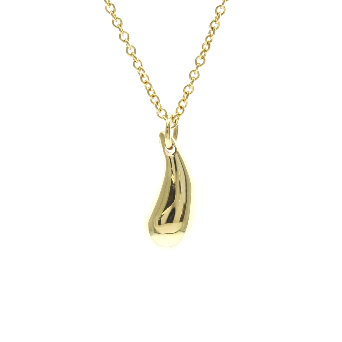 Tiffany Teardrop · 18K Yellow Gold
