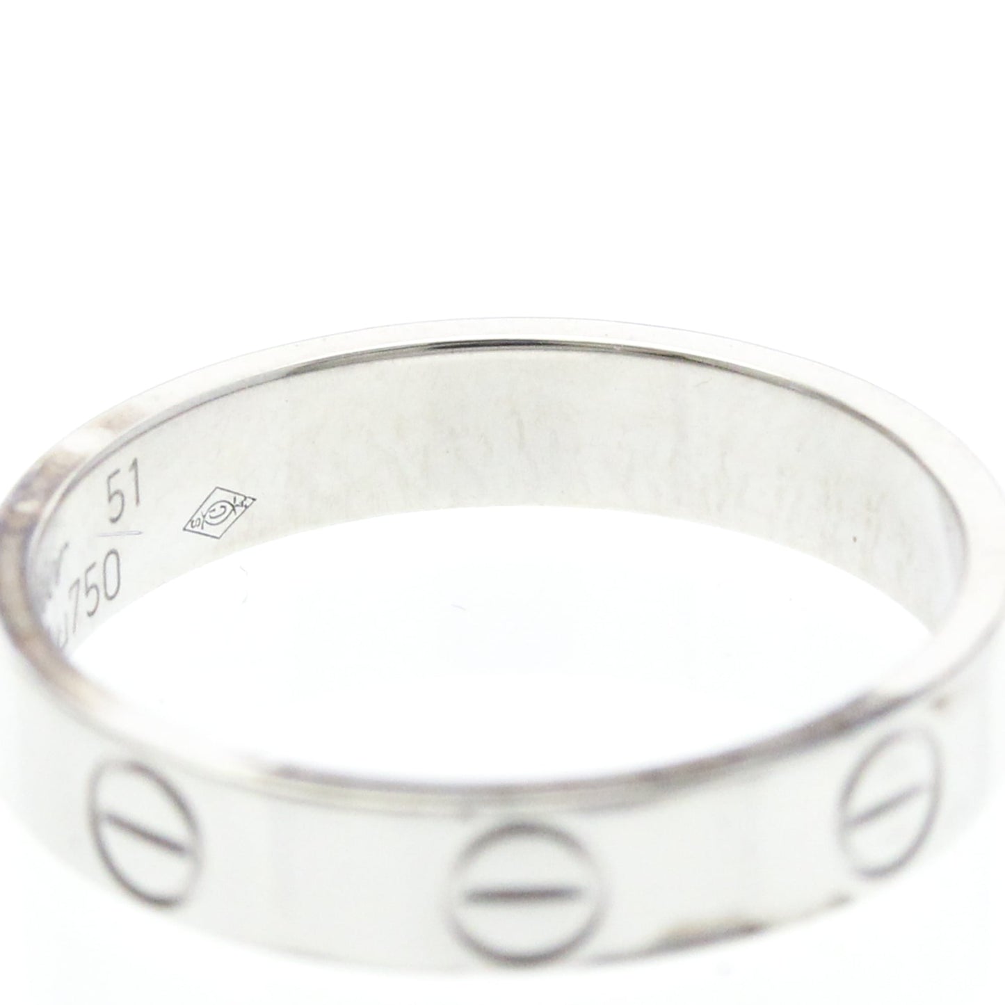 Cartier Mini Love · 18K White Gold · Diamond