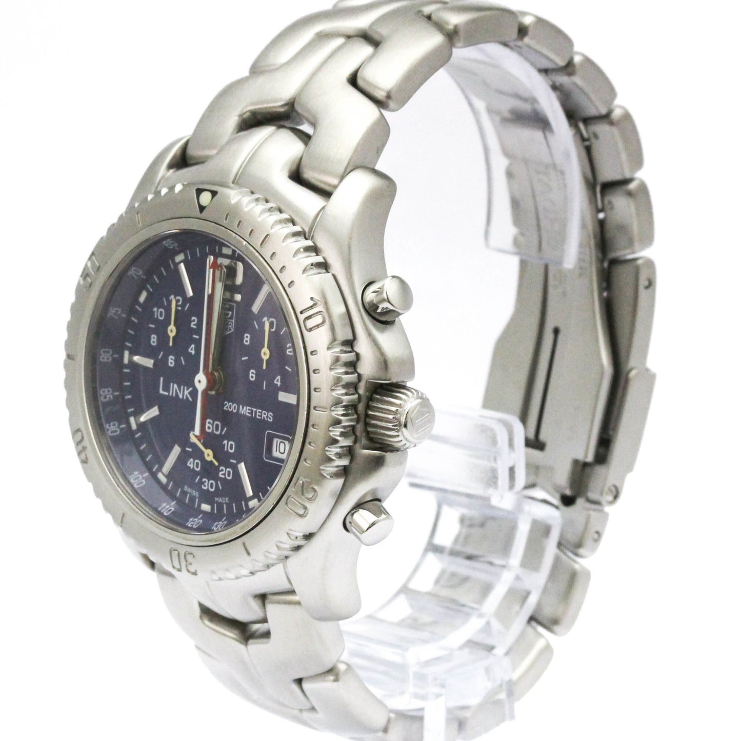 Tag Heuer Link · Chronograph · Steel · Quartz