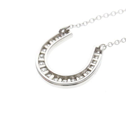 Tiffany Horseshoe · Platinum · Diamond