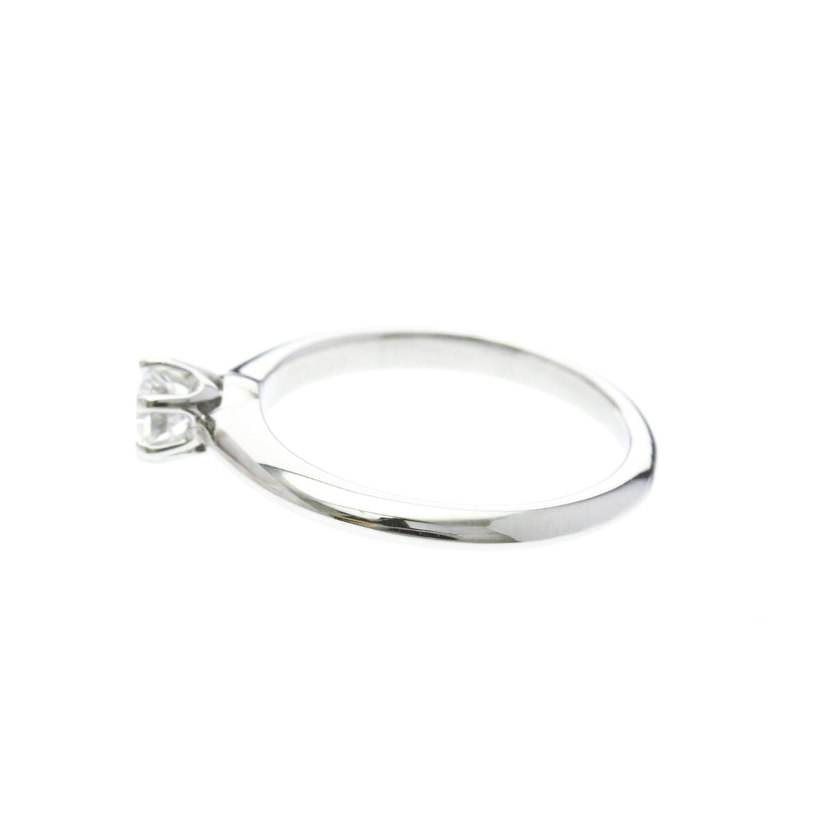 Tiffany Classic Solitaire · Platinum · Diamond · Size 3 (EU 47.5)