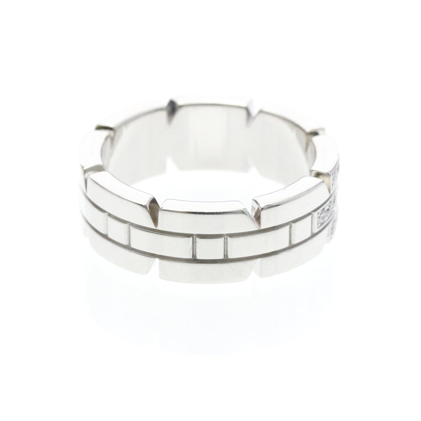 Cartier Tank Française · Diamond · White Gold