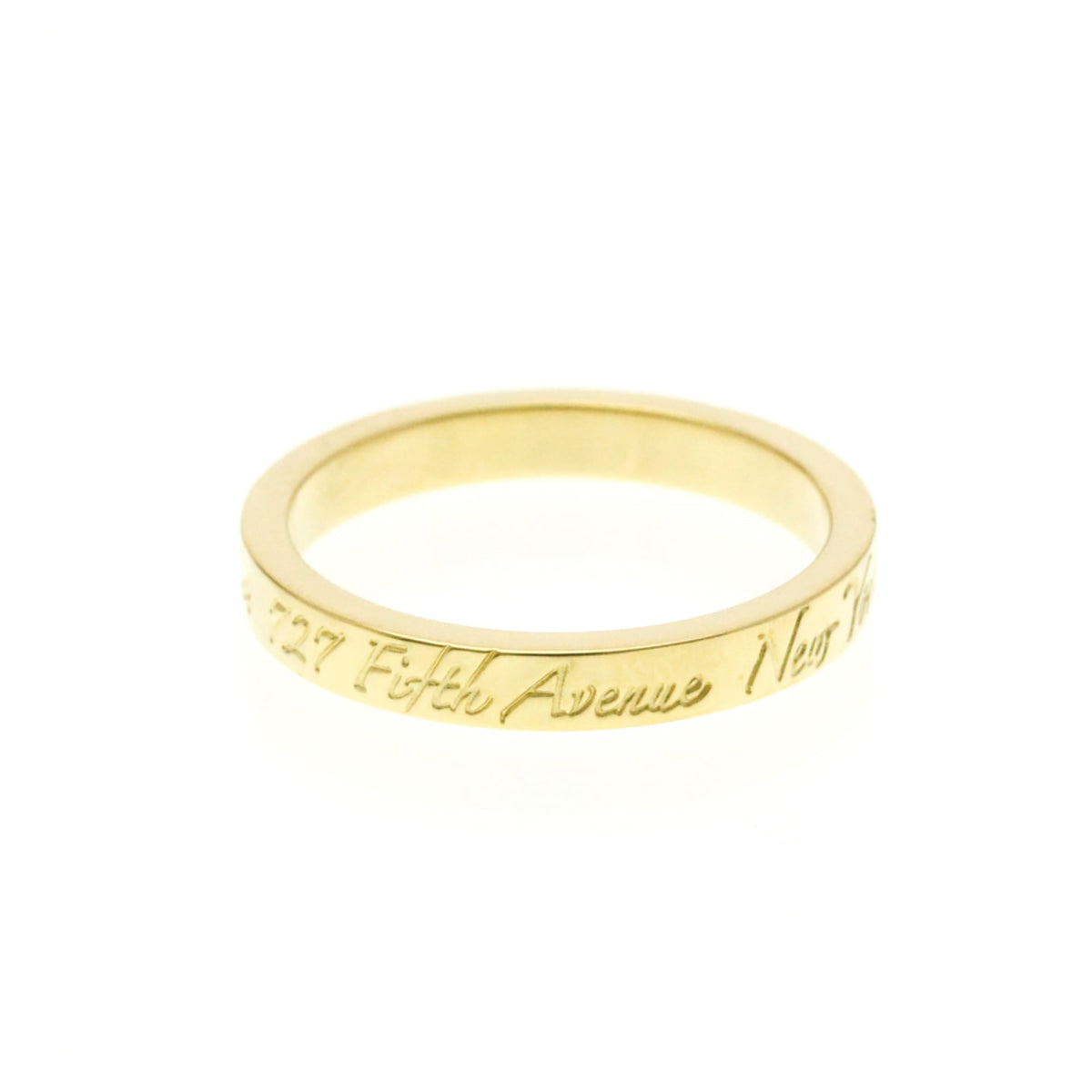 Tiffany · 18K Yellow Gold Band Ring