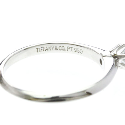 Tiffany Solitaire · Platinum · 0.22ct Diamond · Size 5 (EU 52.5)