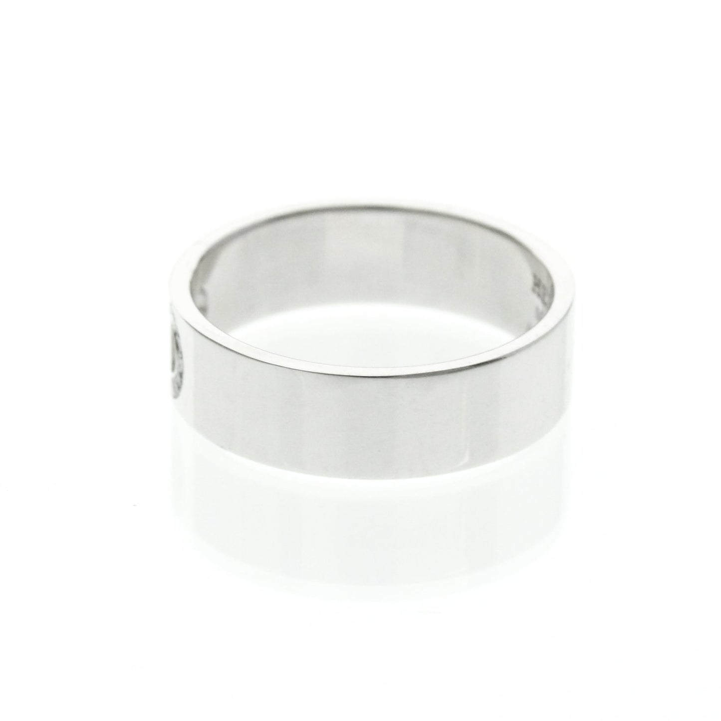 Hermès H d'Ancre · 18K White Gold · Diamond