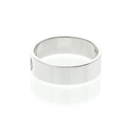 Hermès H d'Ancre · 18K White Gold · Diamond