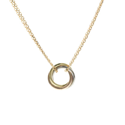 Cartier Baby Trinity · Tri-Gold Necklace