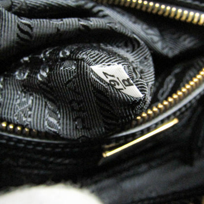 Prada Logo Jacquard · Leather