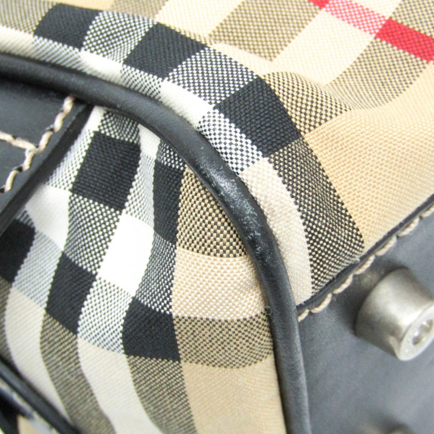 Burberry Vintage Check · Leather Pouch