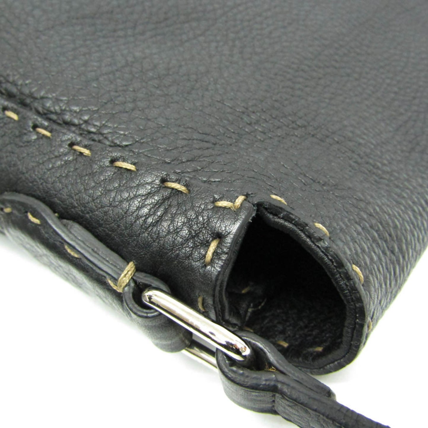 Fendi Selleria · Leather Messenger