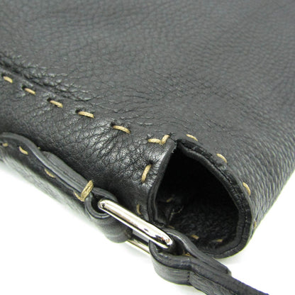 Fendi Selleria · Leather Messenger