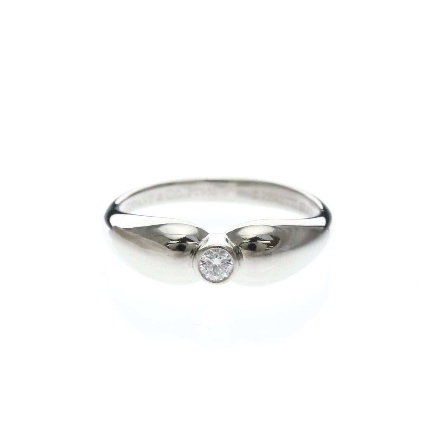 Tiffany Double Teardrop · Diamond · Platinum