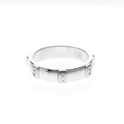 Harry Winston HW Logo · Diamond · 18K White Gold
