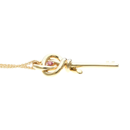 Tiffany Knot Key · Rose Gold · Pink Sapphire