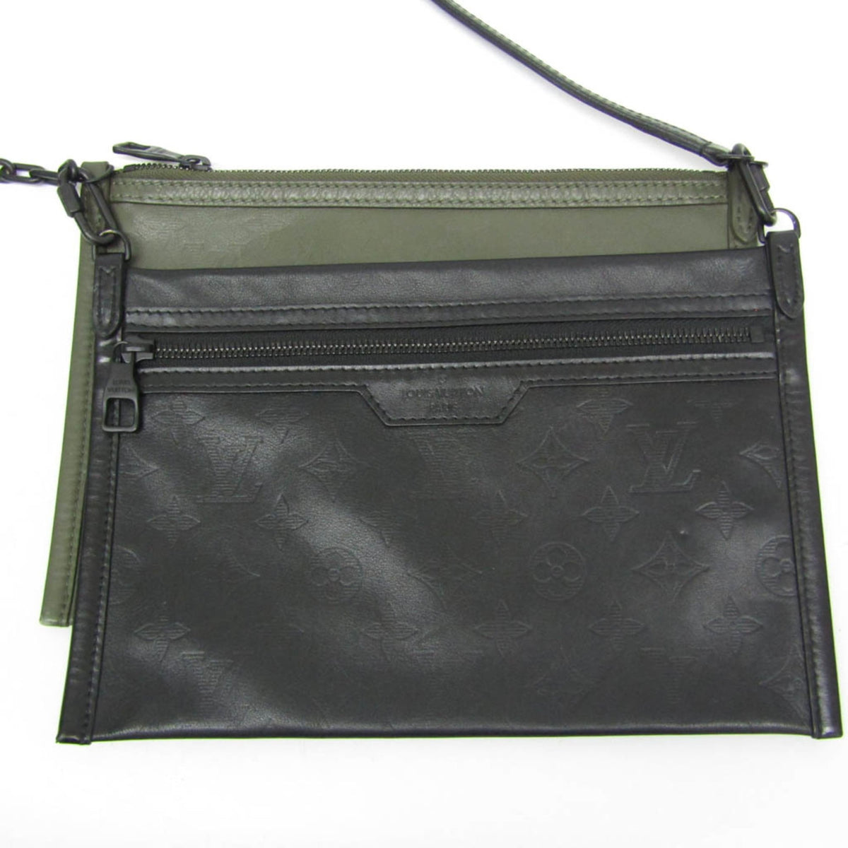 Louis Vuitton Flat Messenger · Monogram Shadow