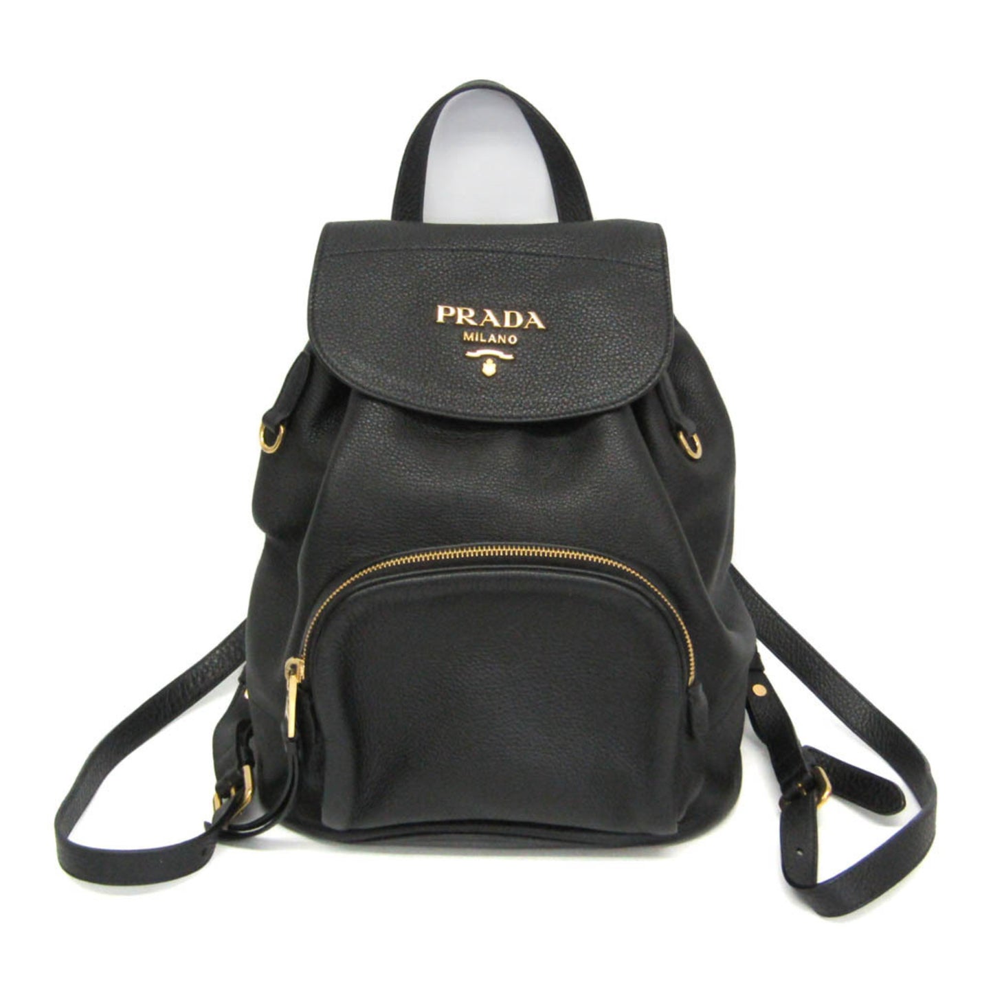Prada Vitello Daino · Leather Backpack
