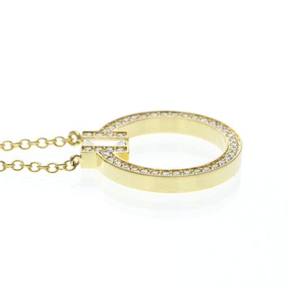 Tiffany T Circle · 18K Yellow Gold · Diamond
