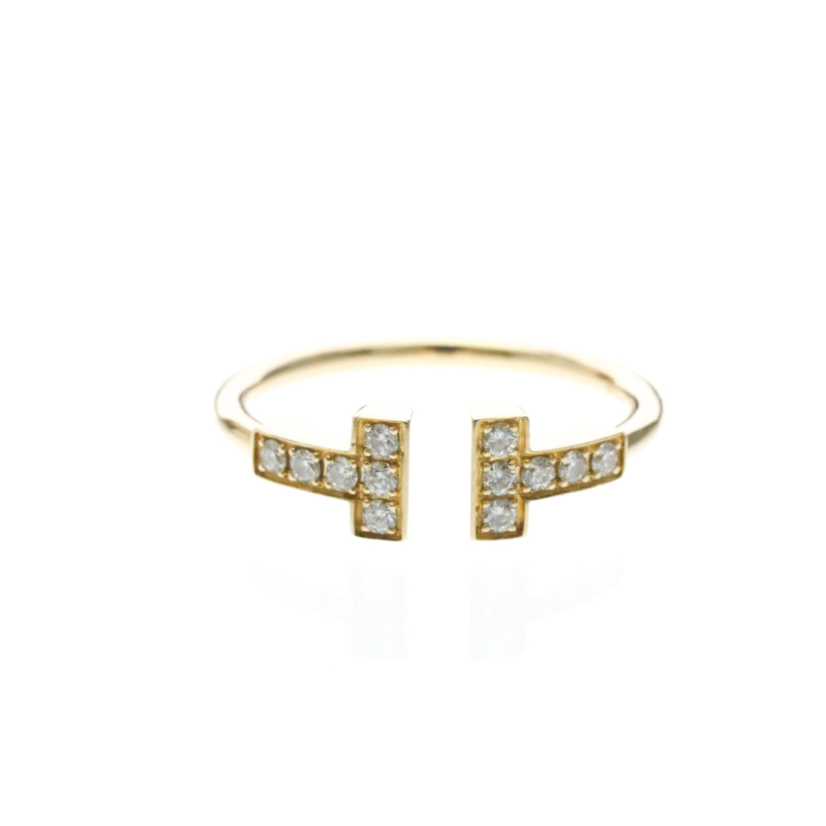 Tiffany T Wire · Rose Gold · Diamond