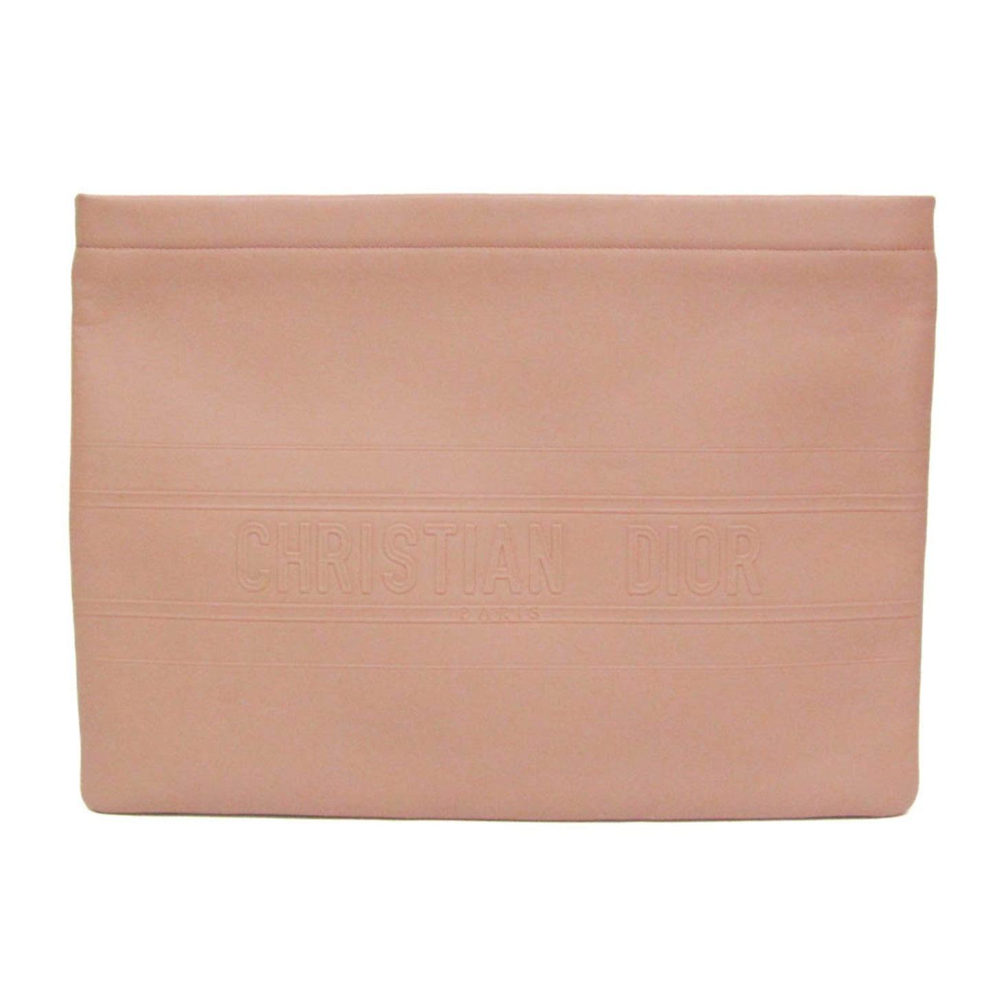 Christian Dior Striped Logo Pouch