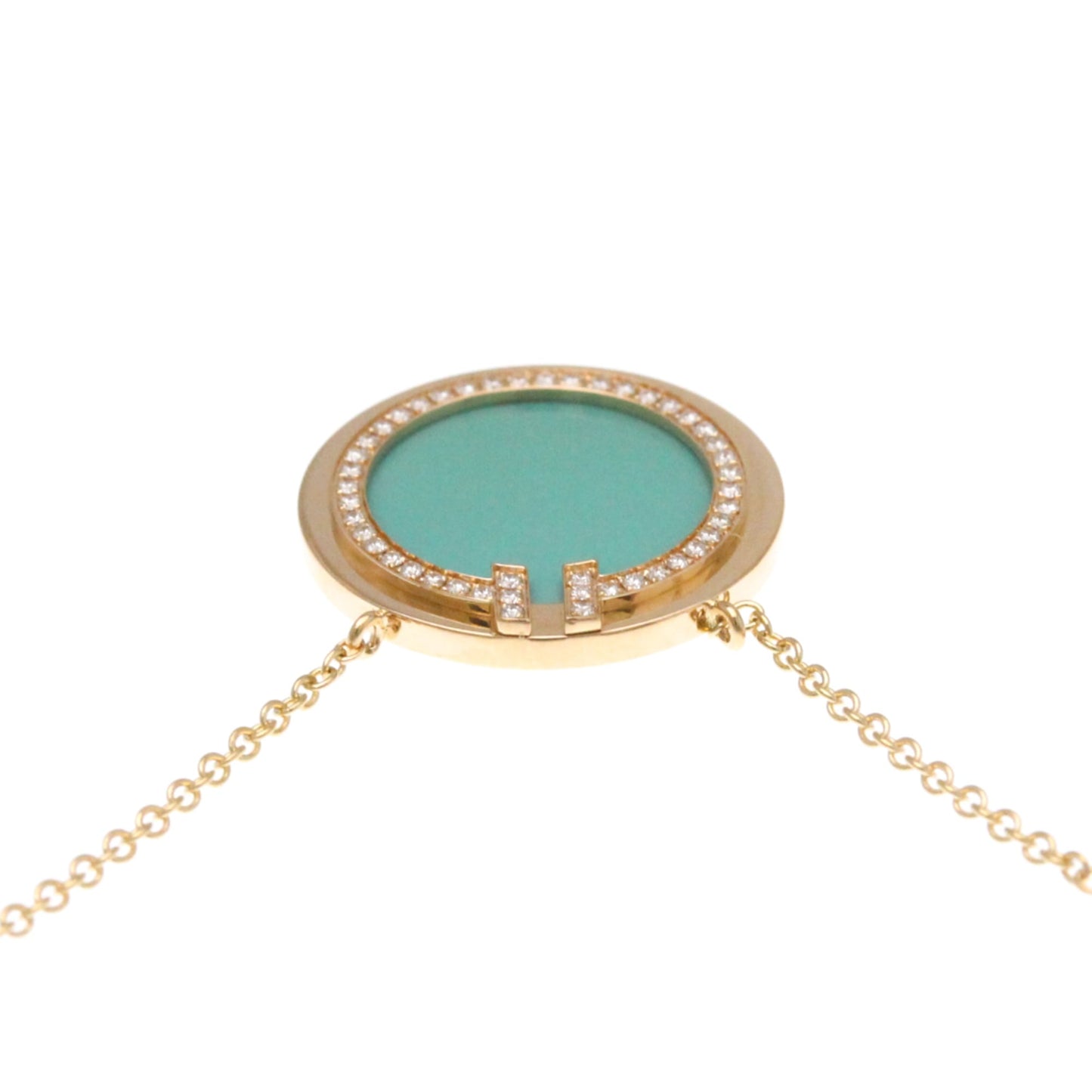 Tiffany T Two · Turquoise Diamond · Rose Gold