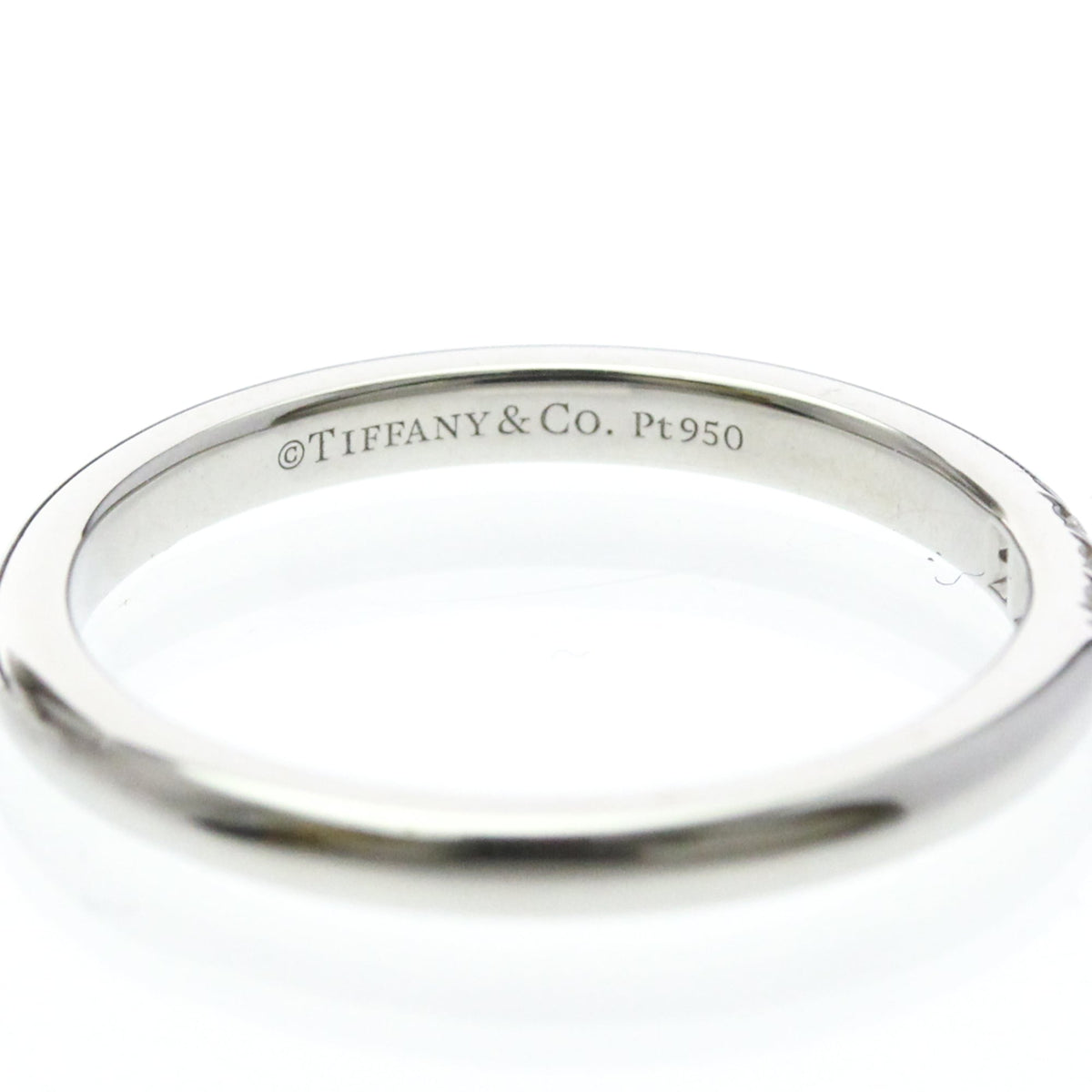 Tiffany Forever Wedding · Platinum · Diamond · Size 5 (EU 52.5)