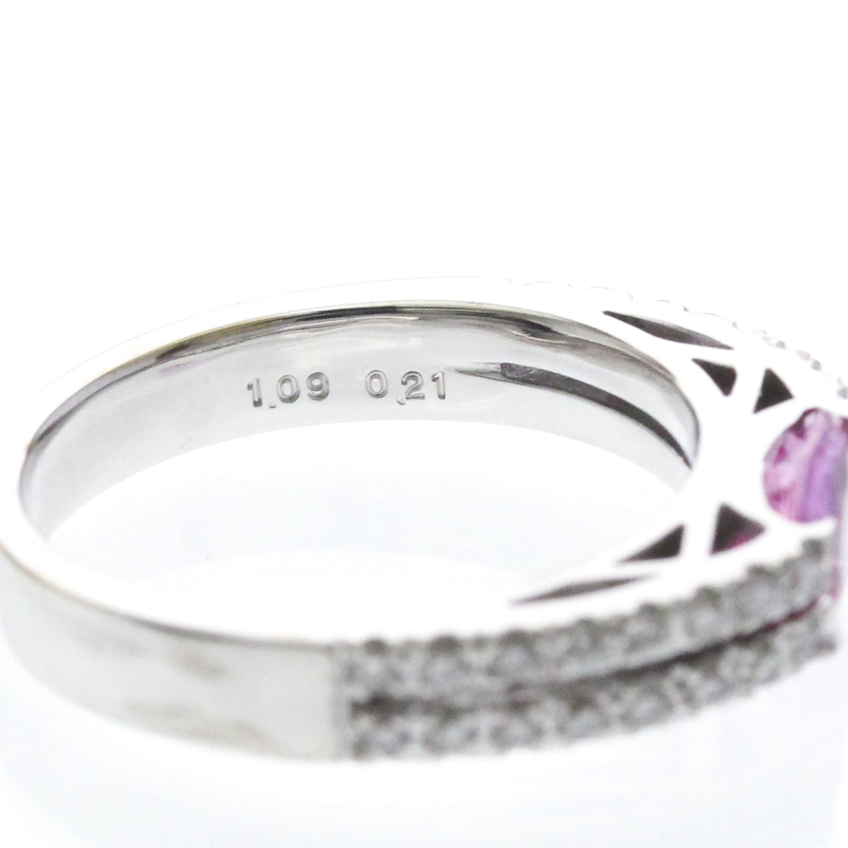 Ponte Vecchio · Sapphire & Diamond · 18K · Size 5.2 (EU 50.5)