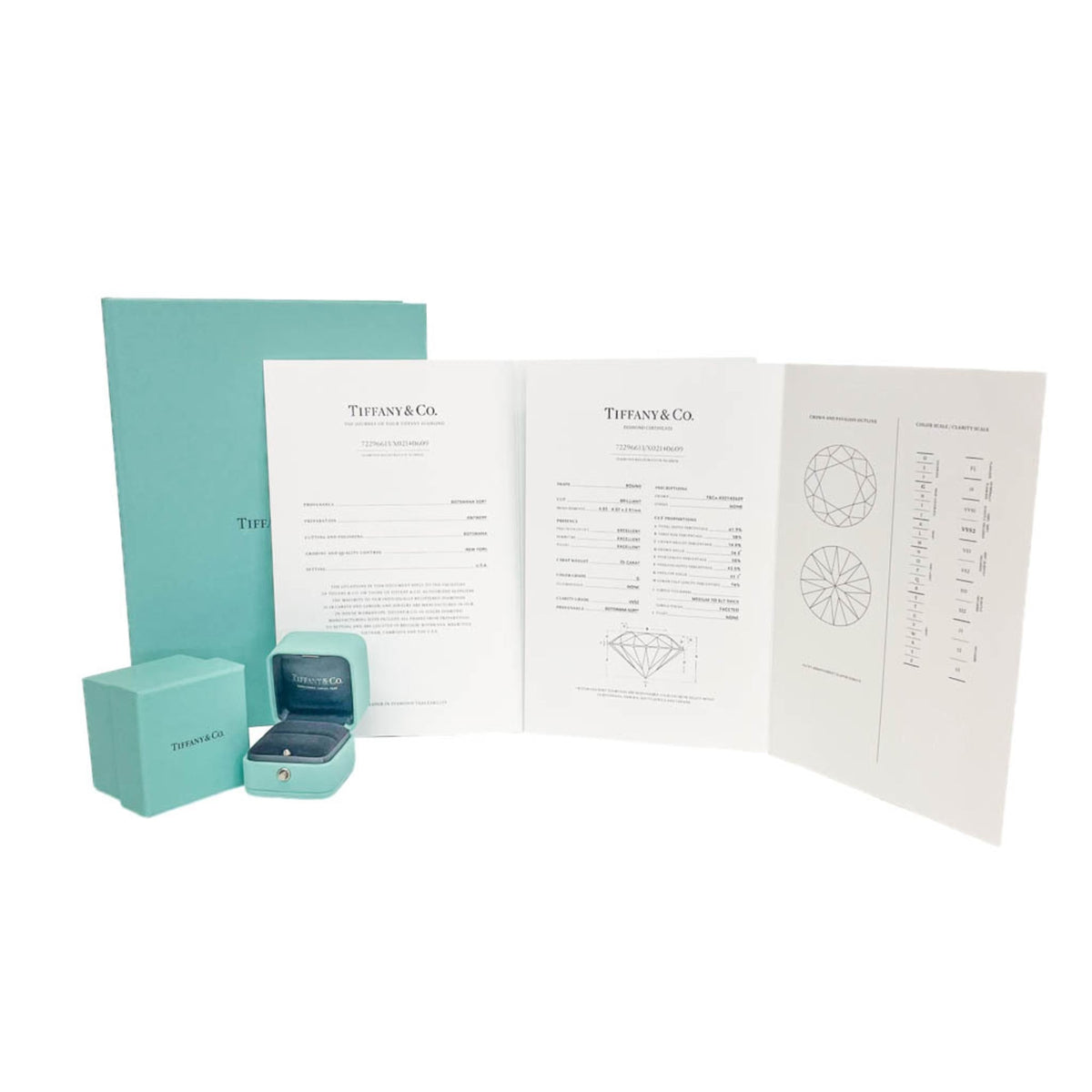 Tiffany Solitaire · Diamond · Platinum · VVS2