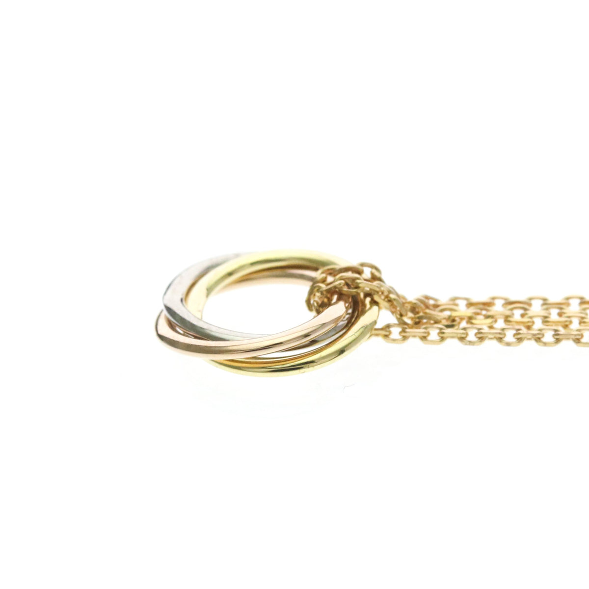 Cartier Baby Trinity · Tri-Gold Necklace
