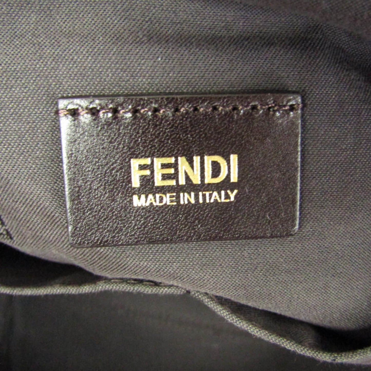 Fendi · Leather Handbag · Bordeaux