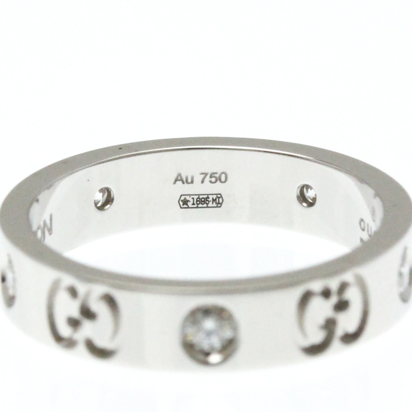 Gucci Icon · Diamond · 18K White Gold