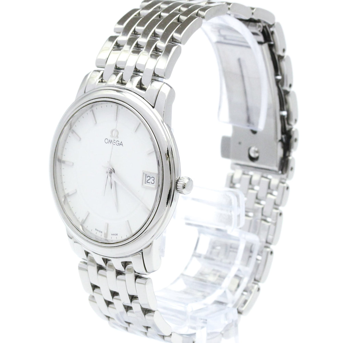 Omega De Ville Prestige · Steel · Quartz