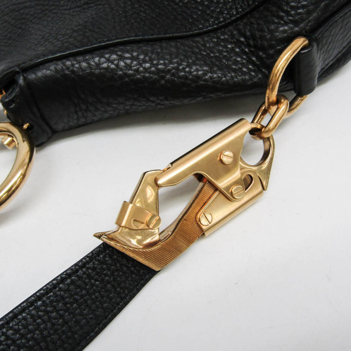Burberry Knight · Leather Shoulder Bag