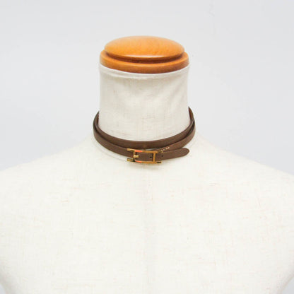 Hermès Hapi · Choker Bangle · Leather