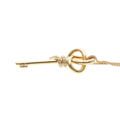 Tiffany Knot Key · 18K White Gold · Diamond
