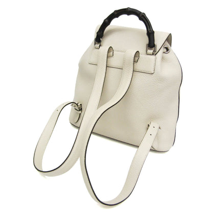 Gucci Bamboo · Leather Backpack