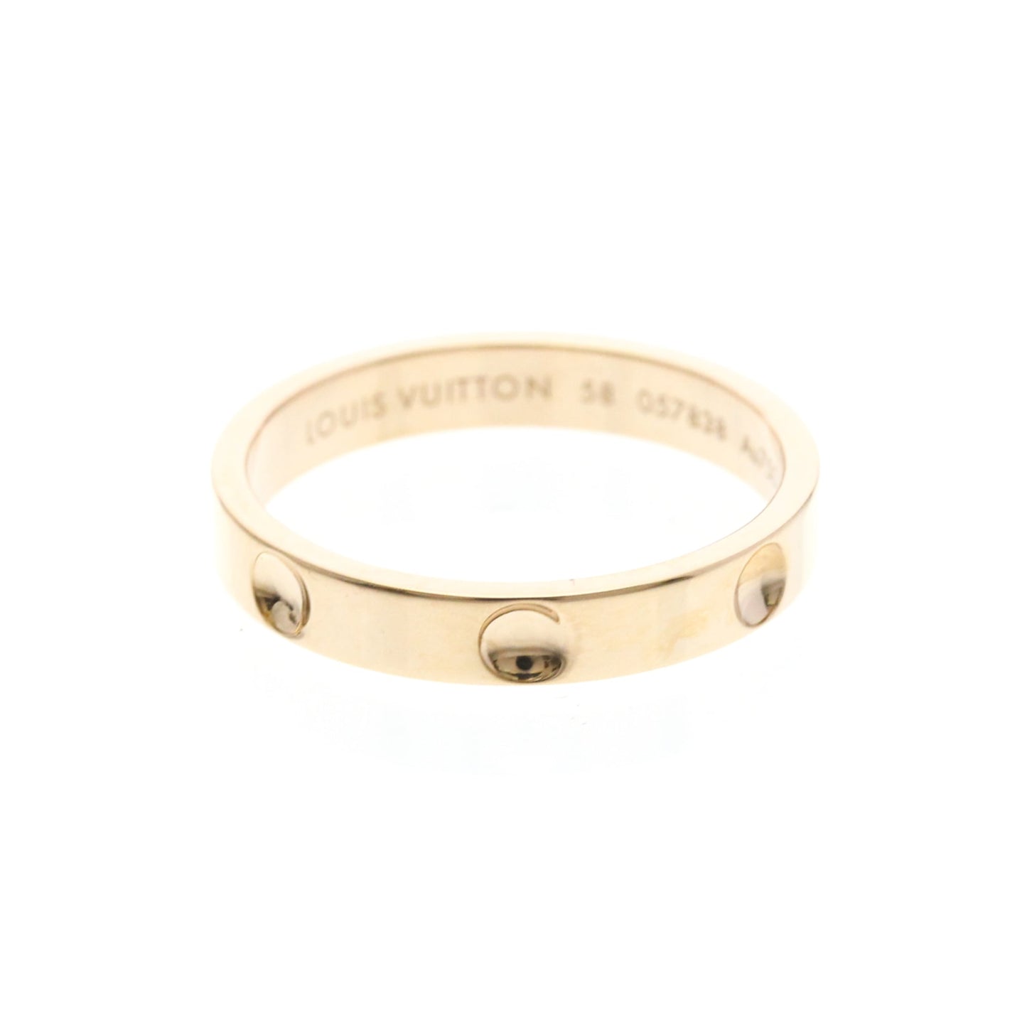 Louis Vuitton Petite Bague Empreinte · Rose Gold
