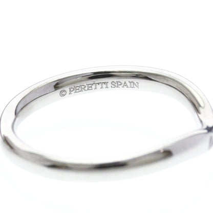 Tiffany Curved Band · Platinum · Diamonds